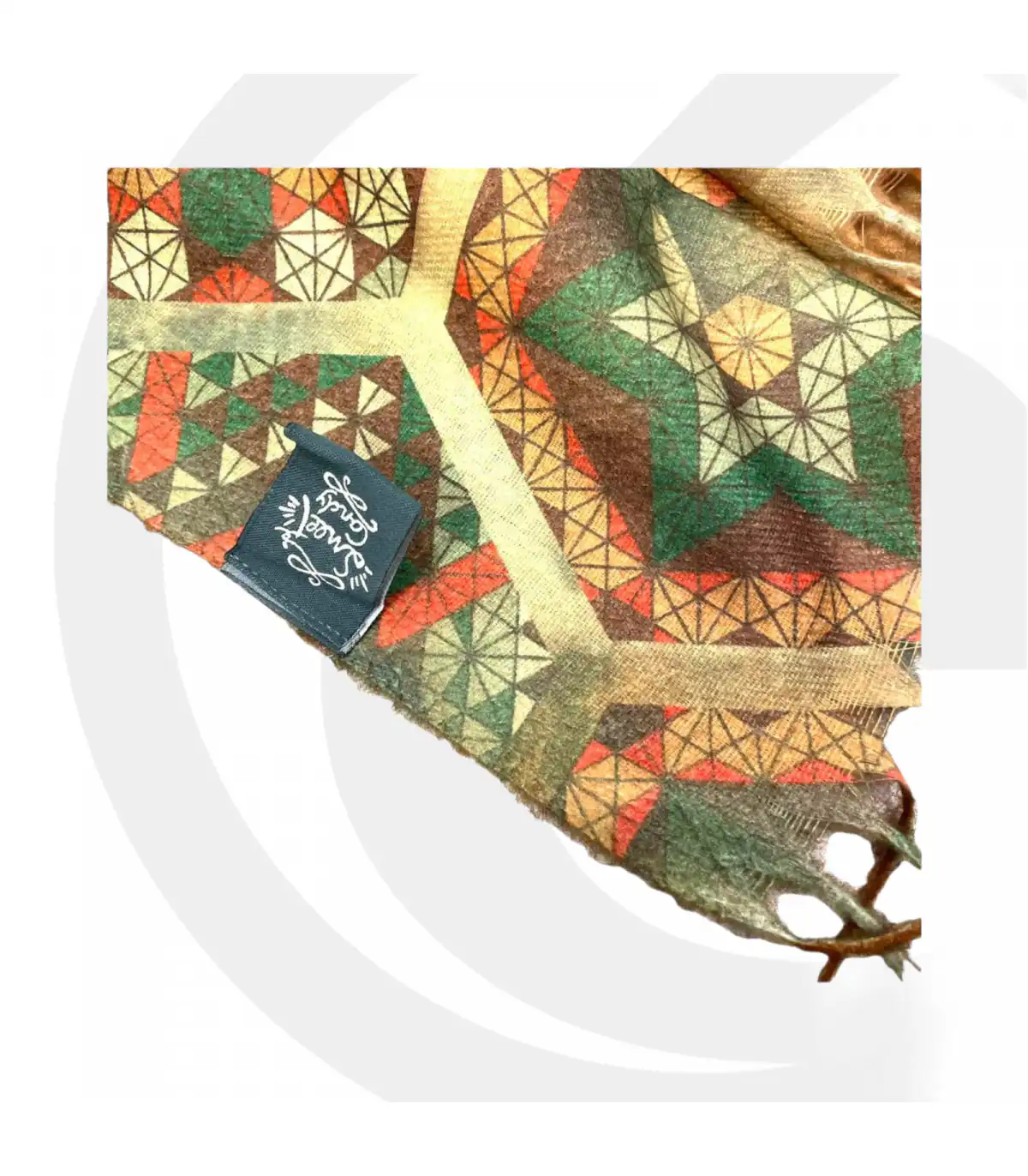 Γυναικείο Φουλάρι με διακοσμητικά κρόσσια Sweet Candy CGC227 Espejo