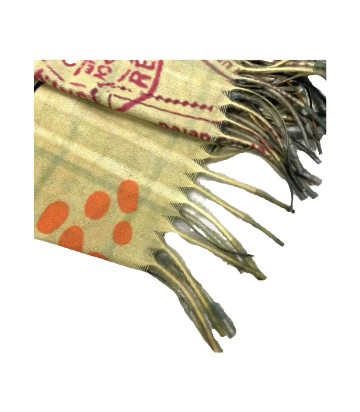 Γυναικείο Φουλάρι με διακοσμητικά κρόσσια Sweet Candy CGC227 Flores