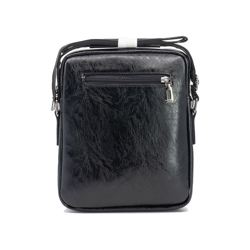 Verde Ανδρική Τσάντα Ώμου / Χιαστί 13-0079 μαύρο