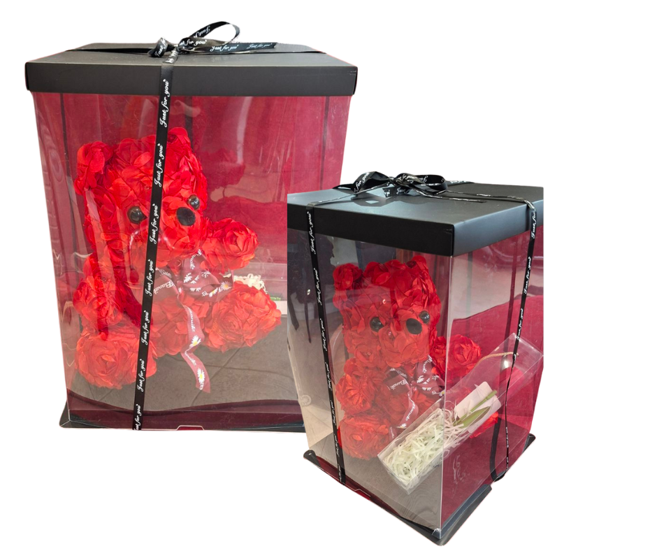 Παντοτινό Αρκουδάκι από Κόκκινα Τριαντάφυλλα Παντοτινό Αρκουδάκι από Κόκκινα Τριαντάφυλλα