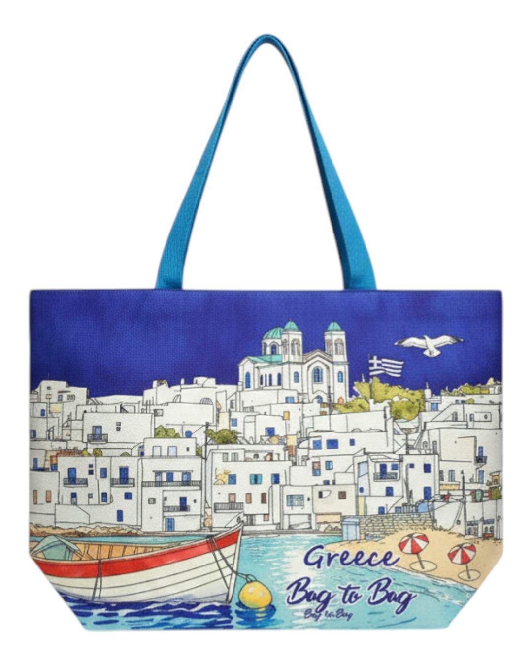 Τσάντα θαλάσσης YY1117 – Μπέζ