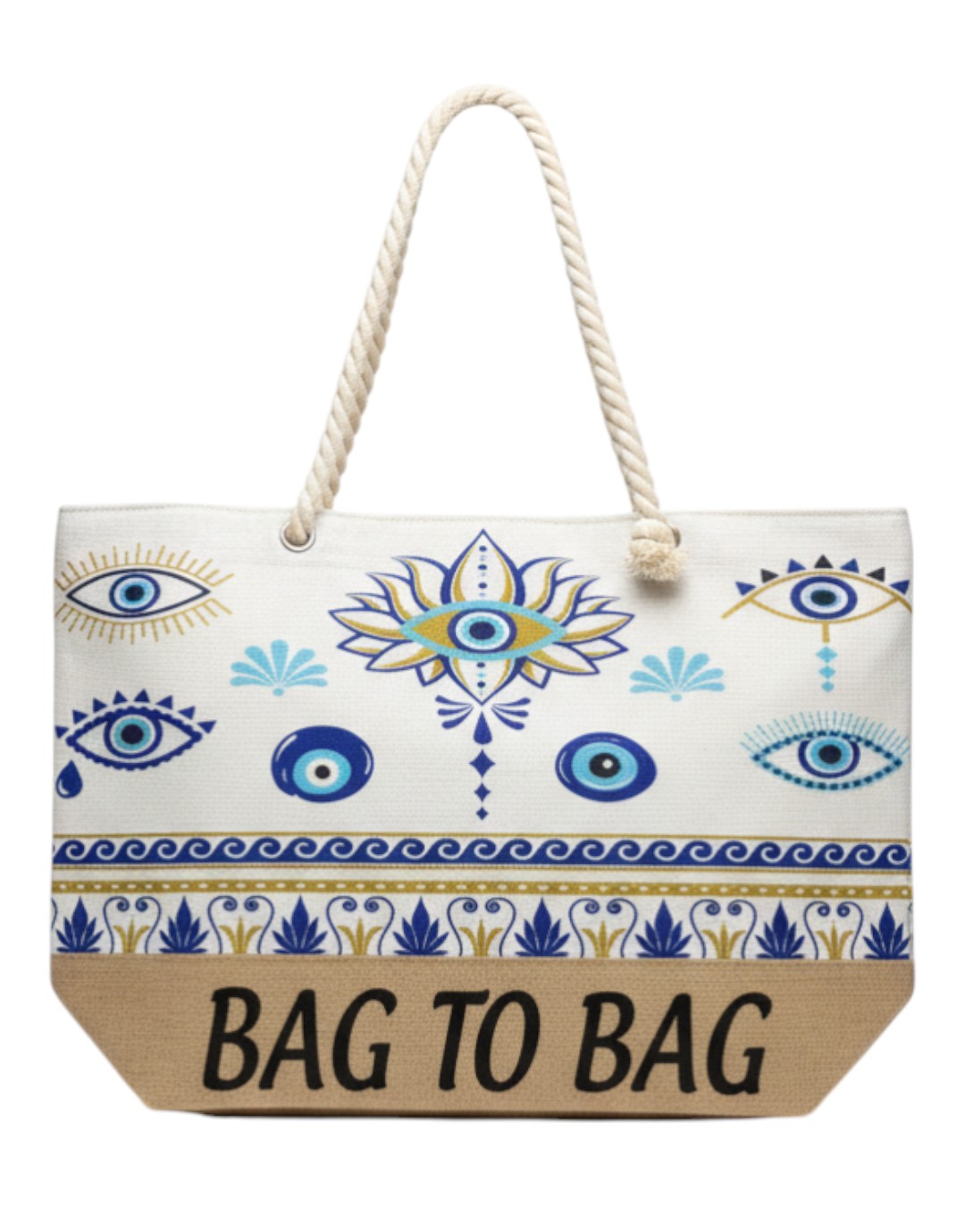 Τσάντα θαλάσσης YY1115 – Μπέζ