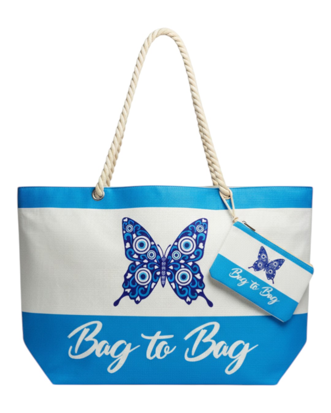 Τσάντα θαλάσσης YY 1116 – Τυρκουαζ