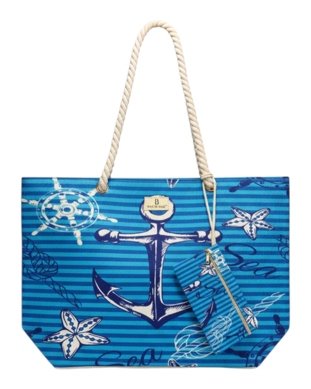 Τσάντα θαλάσσης 9650 – Σκούρο Μπλέ