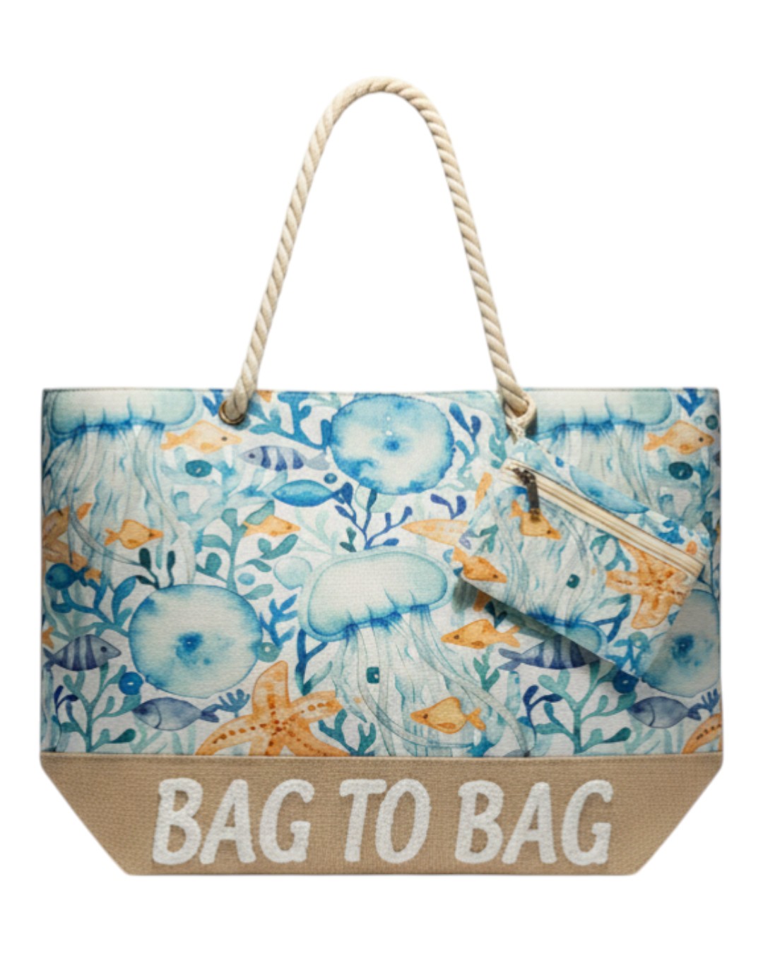 Τσάντα θαλάσσης YY 1114 – Μπλέ