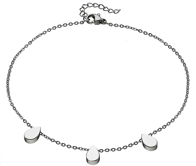 Sequoia Γυναικεία Aλυσίδα ποδιού ατσάλινη 316L N-03757