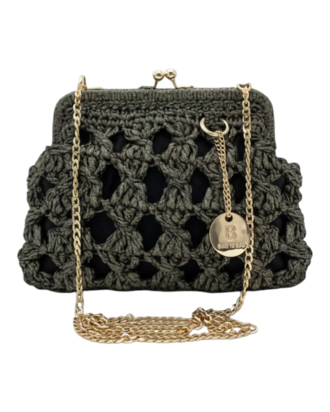 Ψάθινο τσαντάκι χιαστι CN26013 – Πράσινο