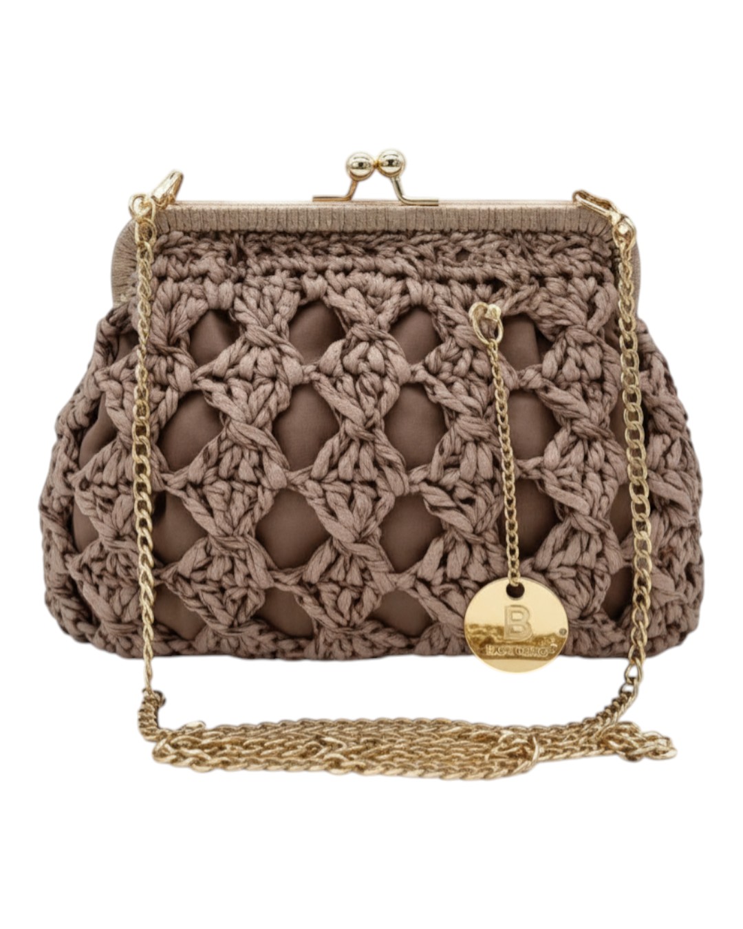 Ψάθινο τσαντάκι χιαστι CN26013 – Ροζ