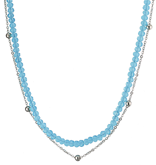 Sequoia Γυναίκειο Κολιέ από ανοξείδωτο ατσάλι N-07099