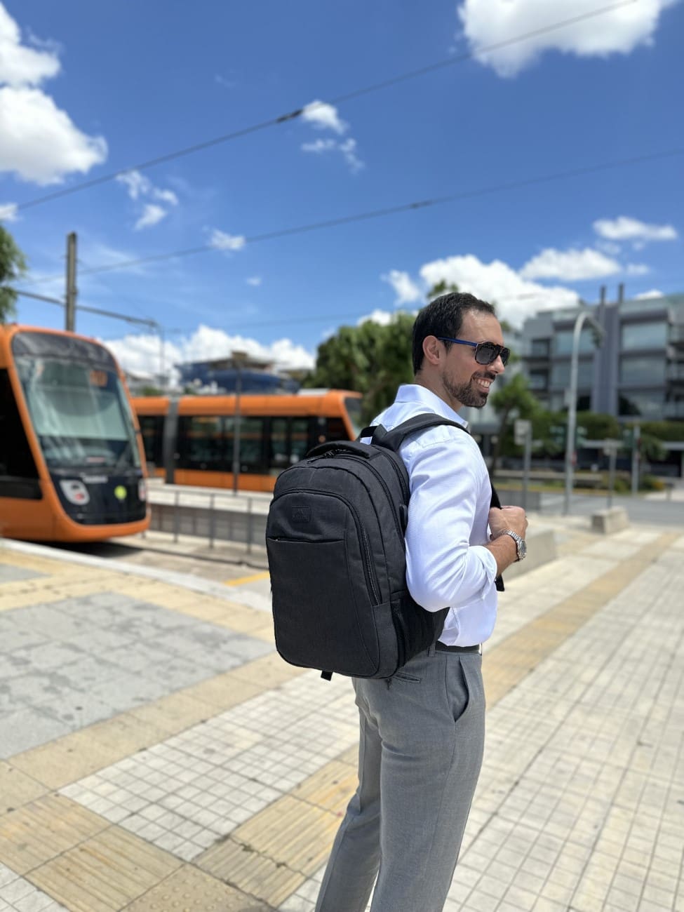 Σακίδιο πλάτης 28L Laptop 15,6” Matein 1007 μαύρο