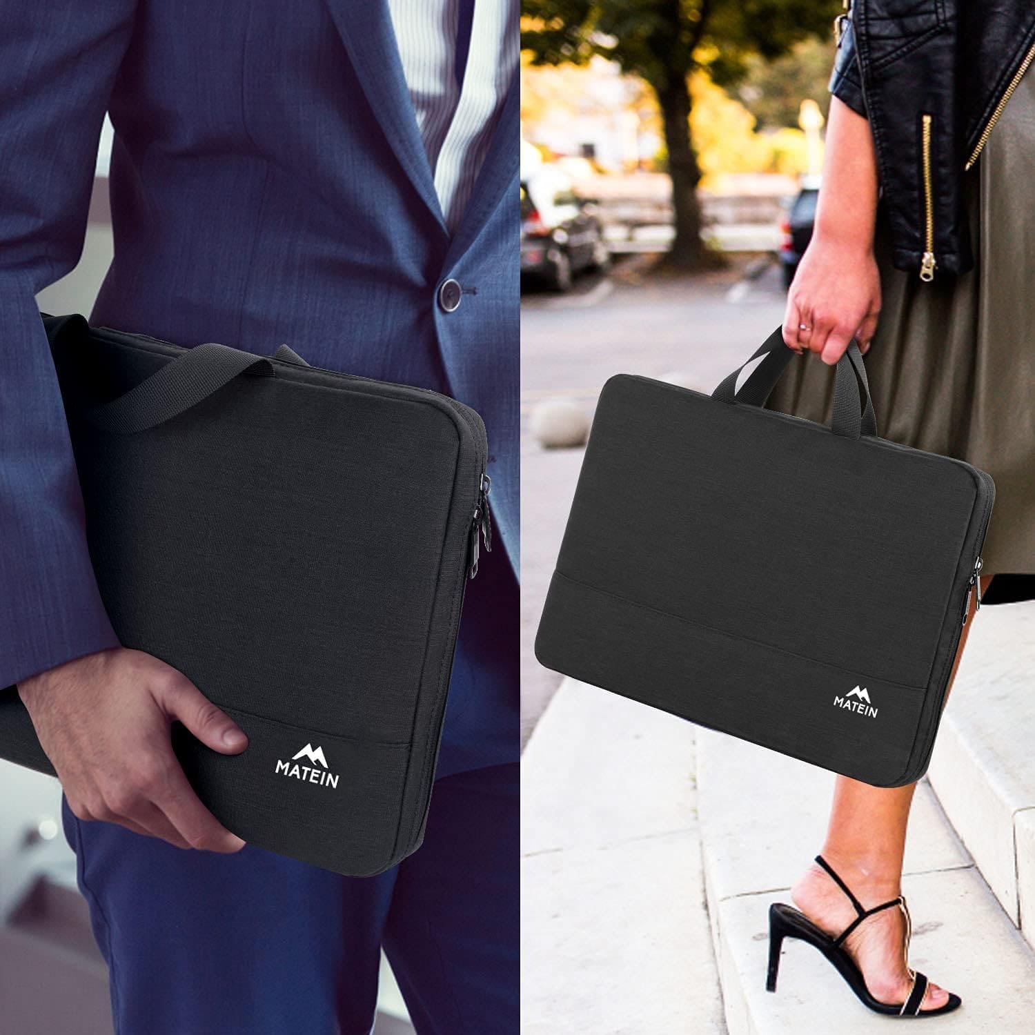 Υφασμάτινος Χαρτοφύλακας Matein 15,6′ laptop 5L 1025 μαύρο