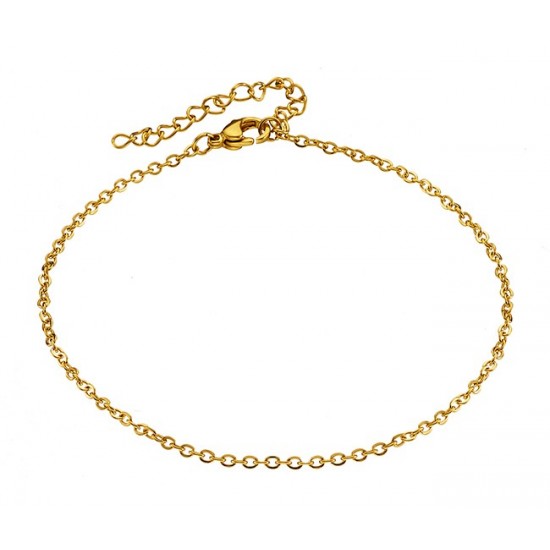 Sequoia γυναικεία Aλυσίδα ποδιού ατσάλινη 316L N-03701G