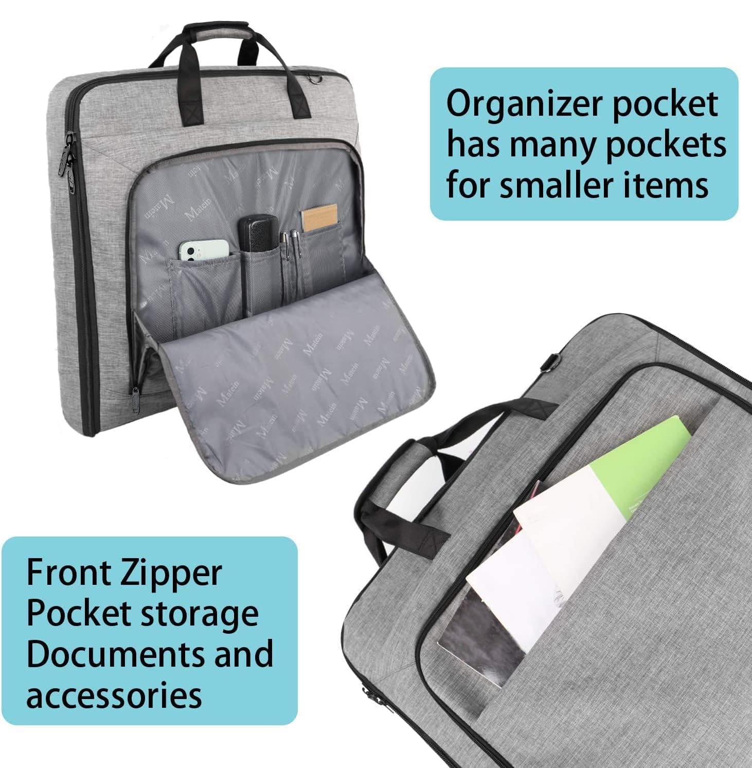 Υφασμάτινη Τσάντα ενδυμάτων κοστουμιού Matein 43L 1176 γκρί