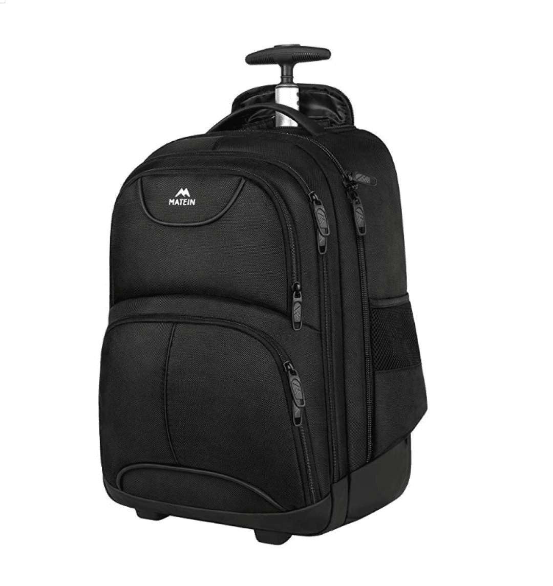 Σακίδιο πλάτης Τροχήλατο 45L Laptop 18” Matein 1178 μαύρο