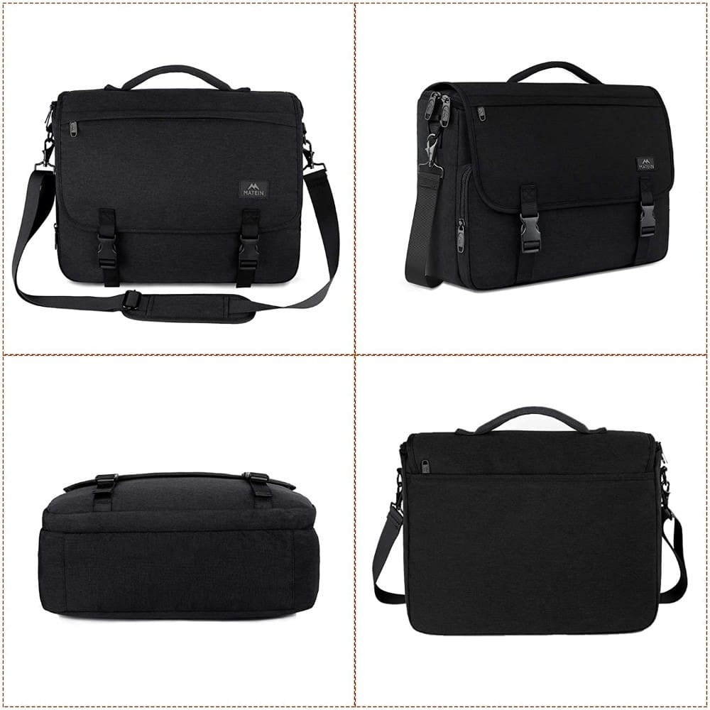 Υφασμάτινος Χαρτοφύλακας Matein 15,6' laptop 17L 1194 μαύρο