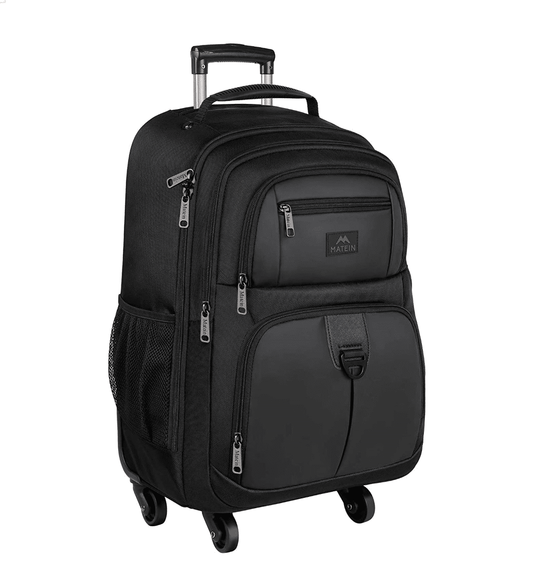 Σακίδιο πλάτης Τροχήλατο 45L Laptop 17” Matein 1212 μαύρο