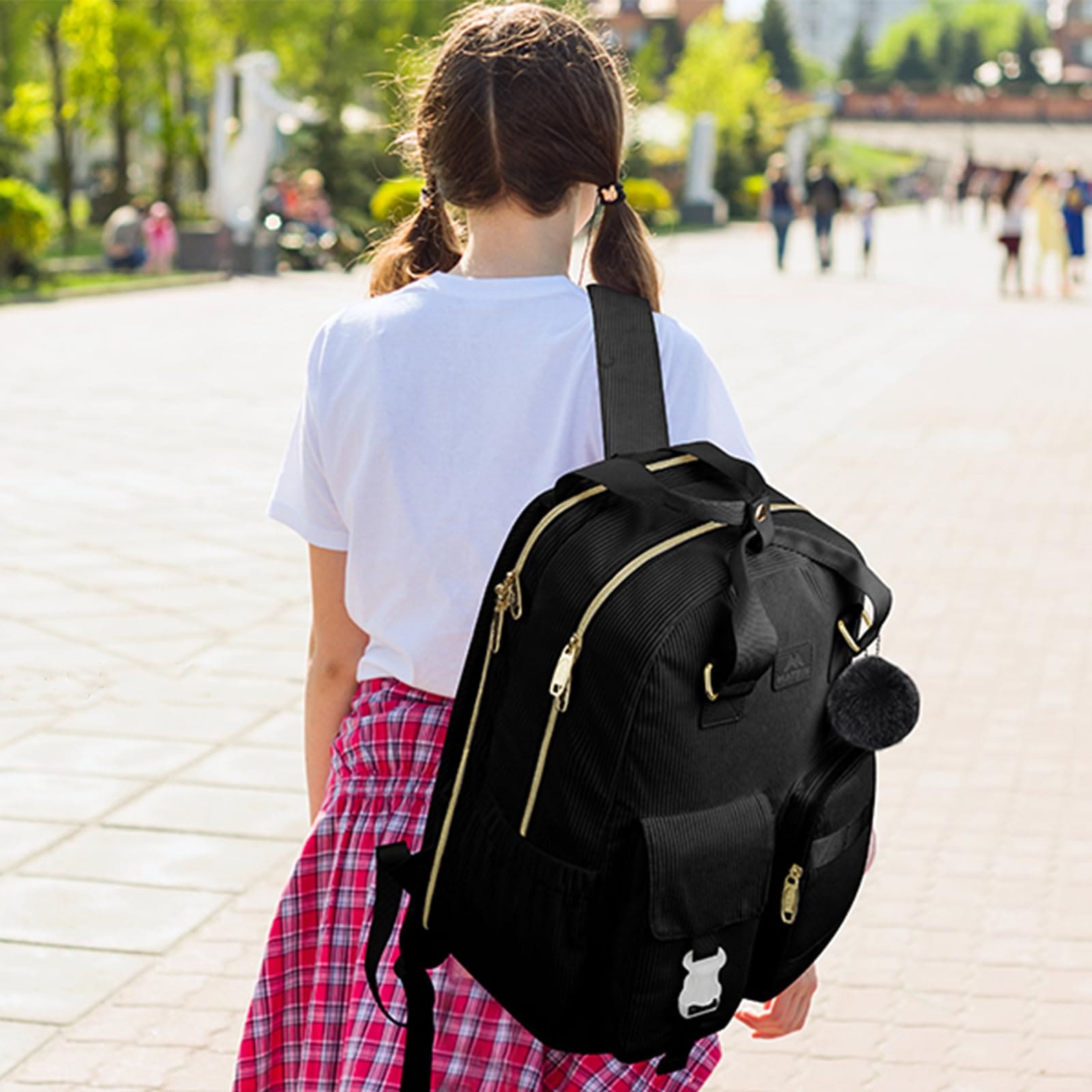 Γυναικείο Σακίδιο πλάτης 15,6" Laptop 30L Matein 1429 μαύρο