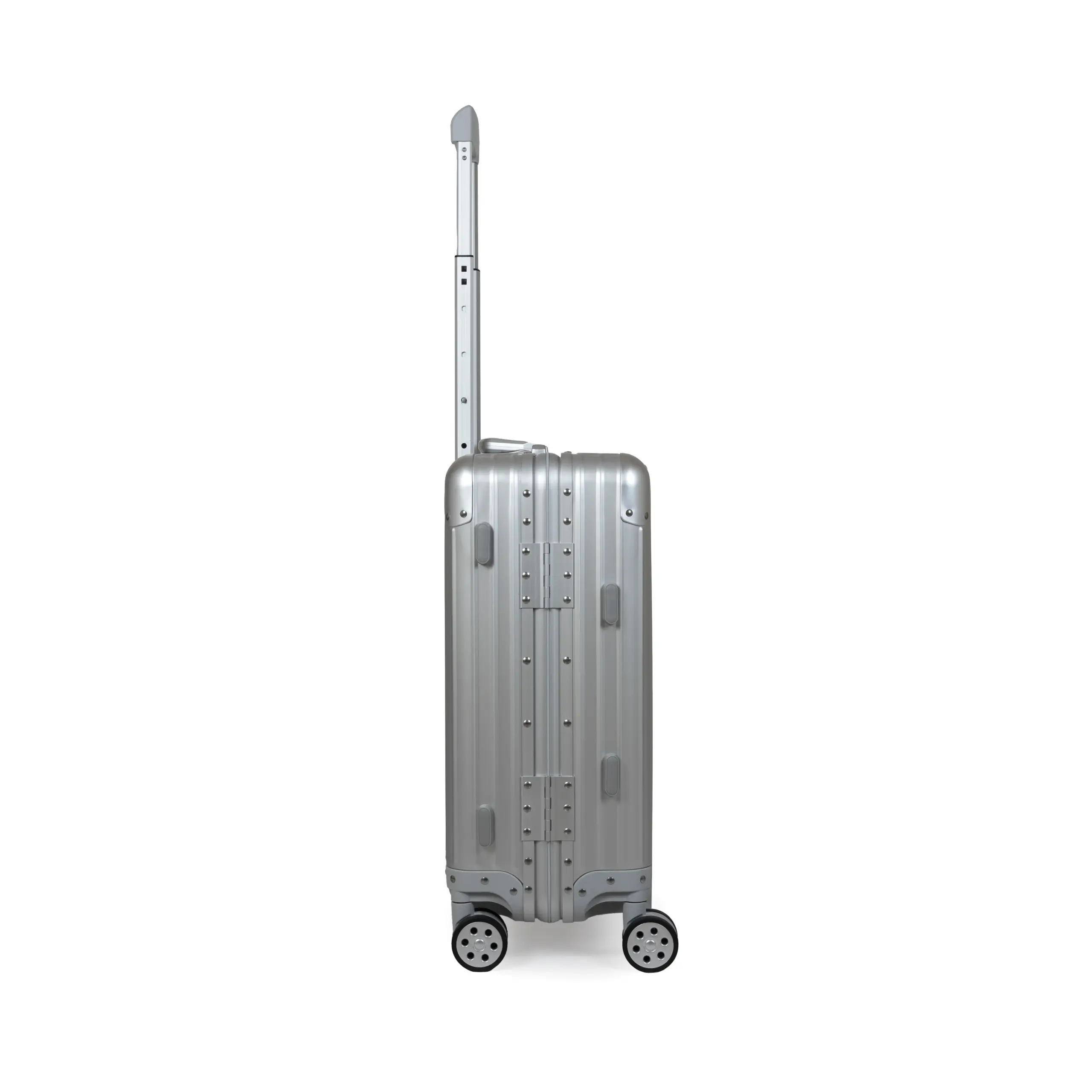 Σετ Βαλίτσες Αλουμινίου Καμπίνας & Μεγάλη Newcom N1526 ασημί