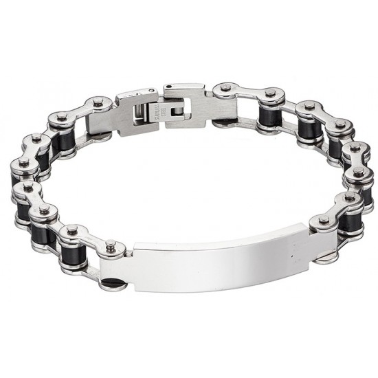 Sequoia Aνδρικό Βραχιόλι χειροπέδα από ανοξείδωτο ατσάλι N-00179