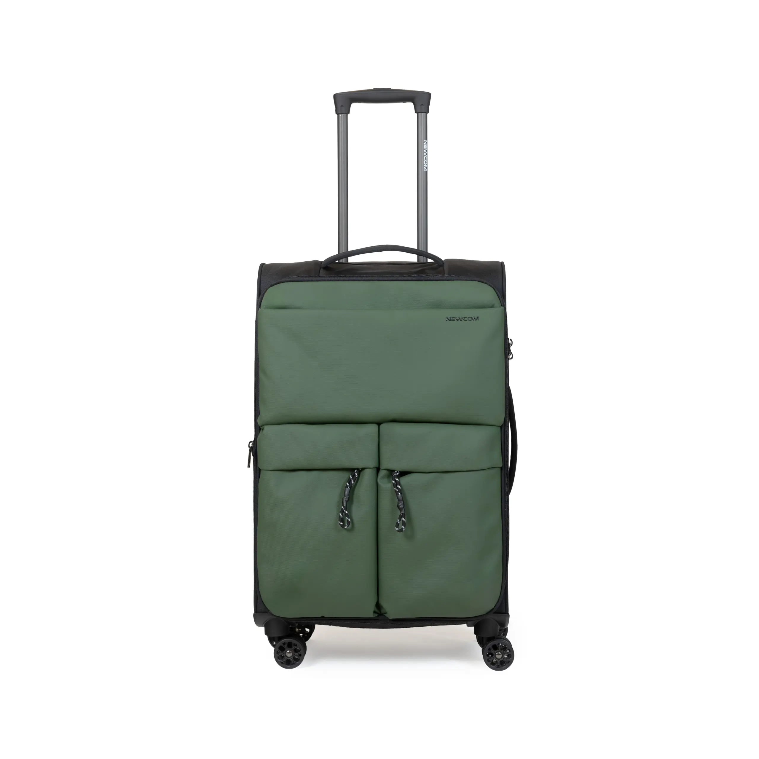 Βαλίτσες Υφασμάτινες σετ τριάδα Newcom N1615 green