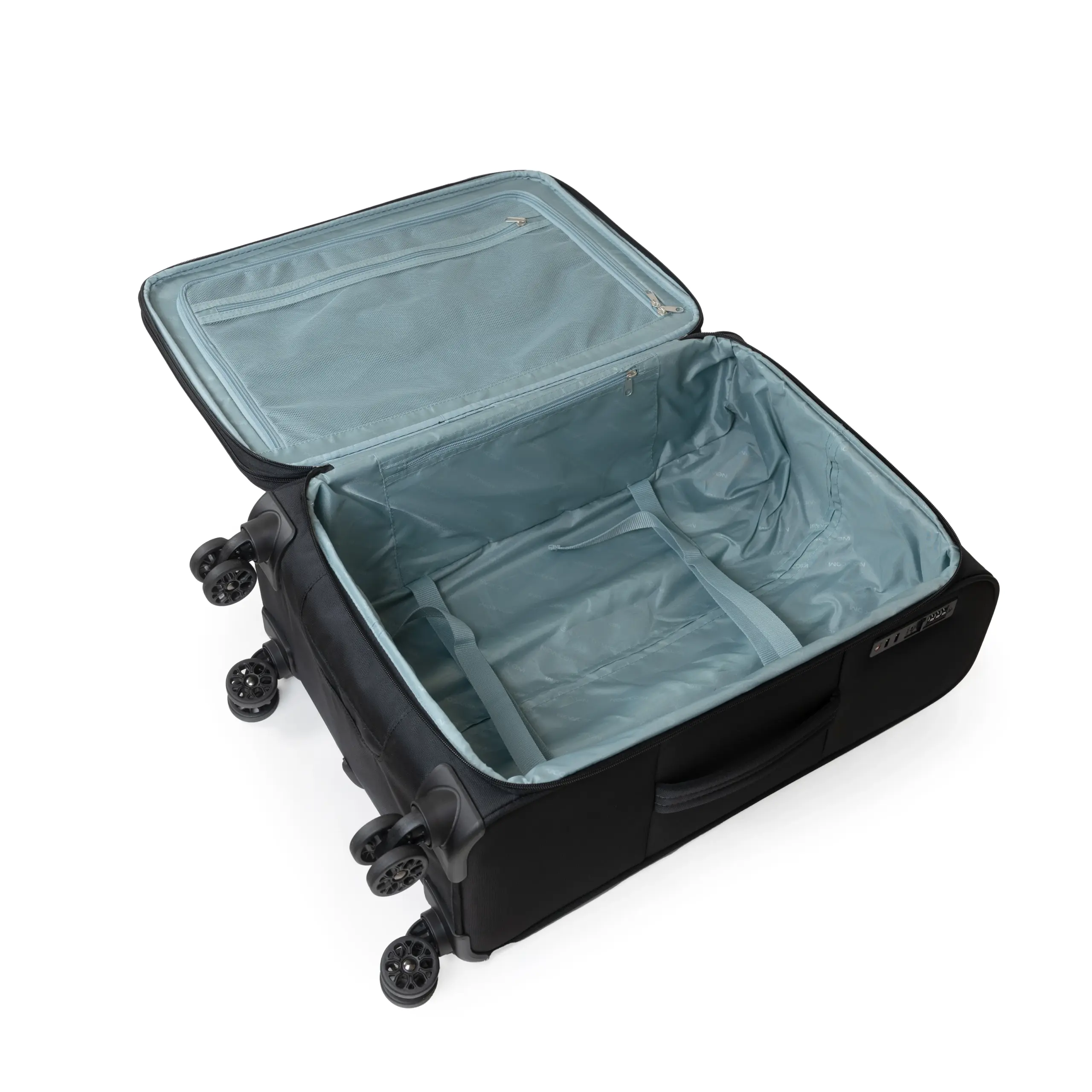 Βαλίτσες Υφασμάτινες σετ τριάδα Newcom N1615 green