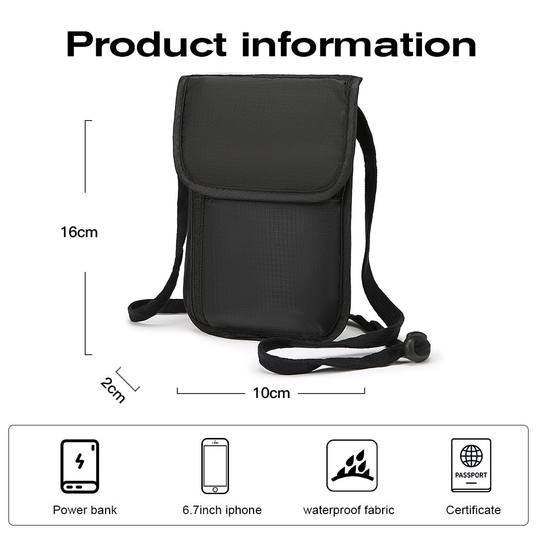 Travel Τσαντάκι Ασφαλείας Cardinal 201 μαύρο