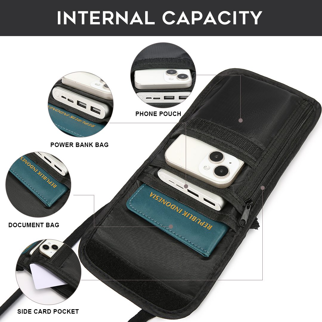 Travel Τσαντάκι Ασφαλείας Cardinal 201 μαύρο