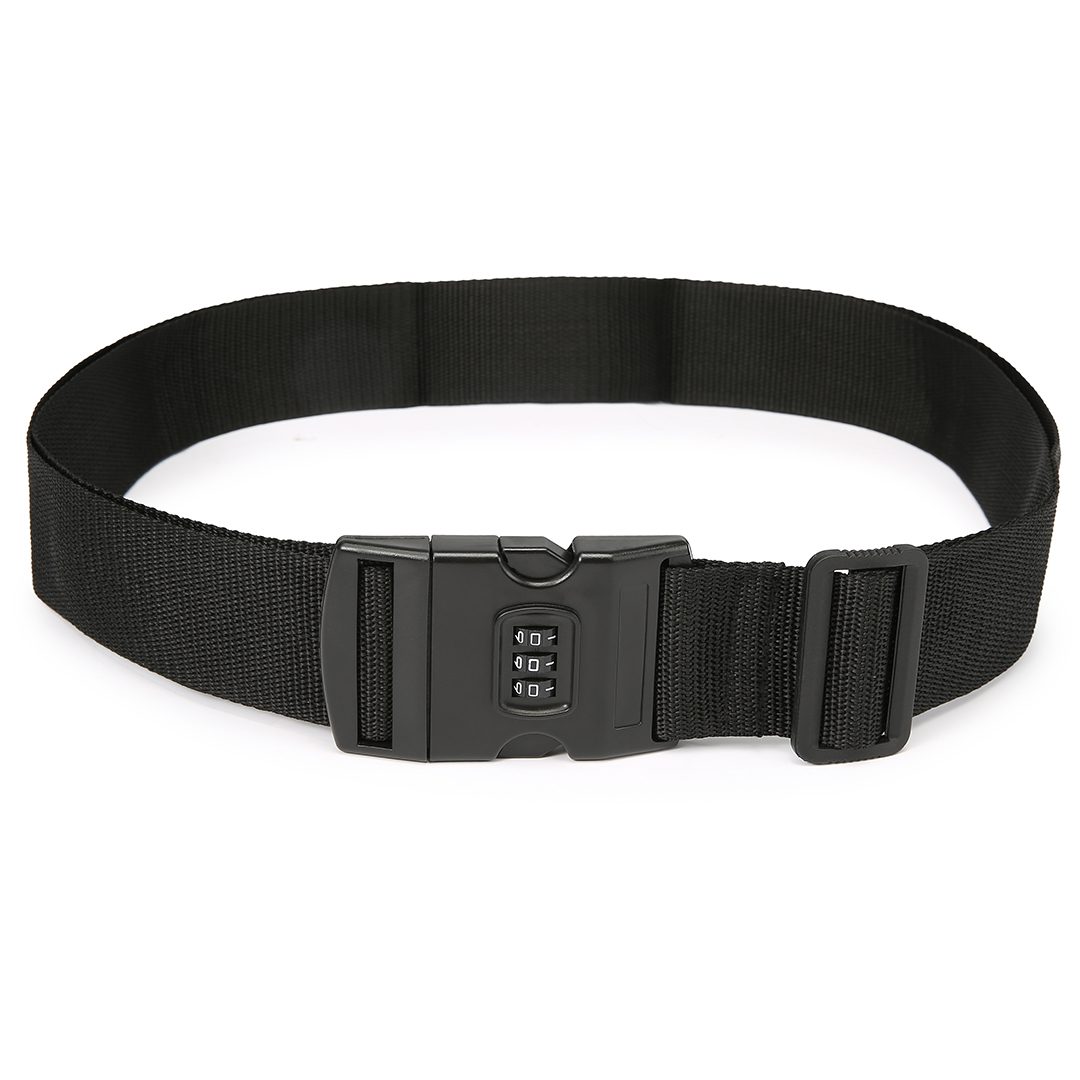 Ζώνη Αποσκευών με Κωδικό Ασφαλείας Cardinal 204 μαύρο