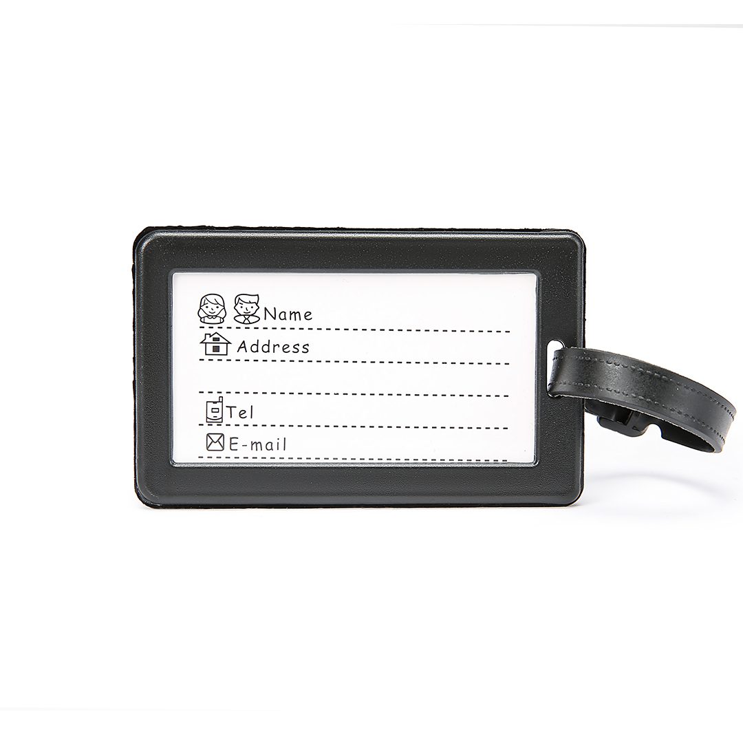 Ταμπελάκι Στοιχείων Αποσκευών Cardinal 205 μαύρο