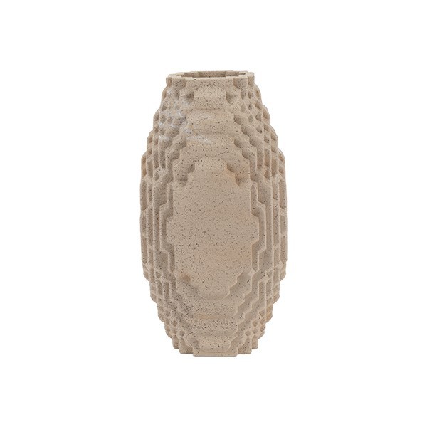 ΒΑΖΟ ΠΟΛΥΡΕΖΙΝ ΚΑΦΕ 19x18x36.5cm ΒΑΖΟ ΠΟΛΥΡΕΖΙΝ ΚΑΦΕ 19x18x36.5cm