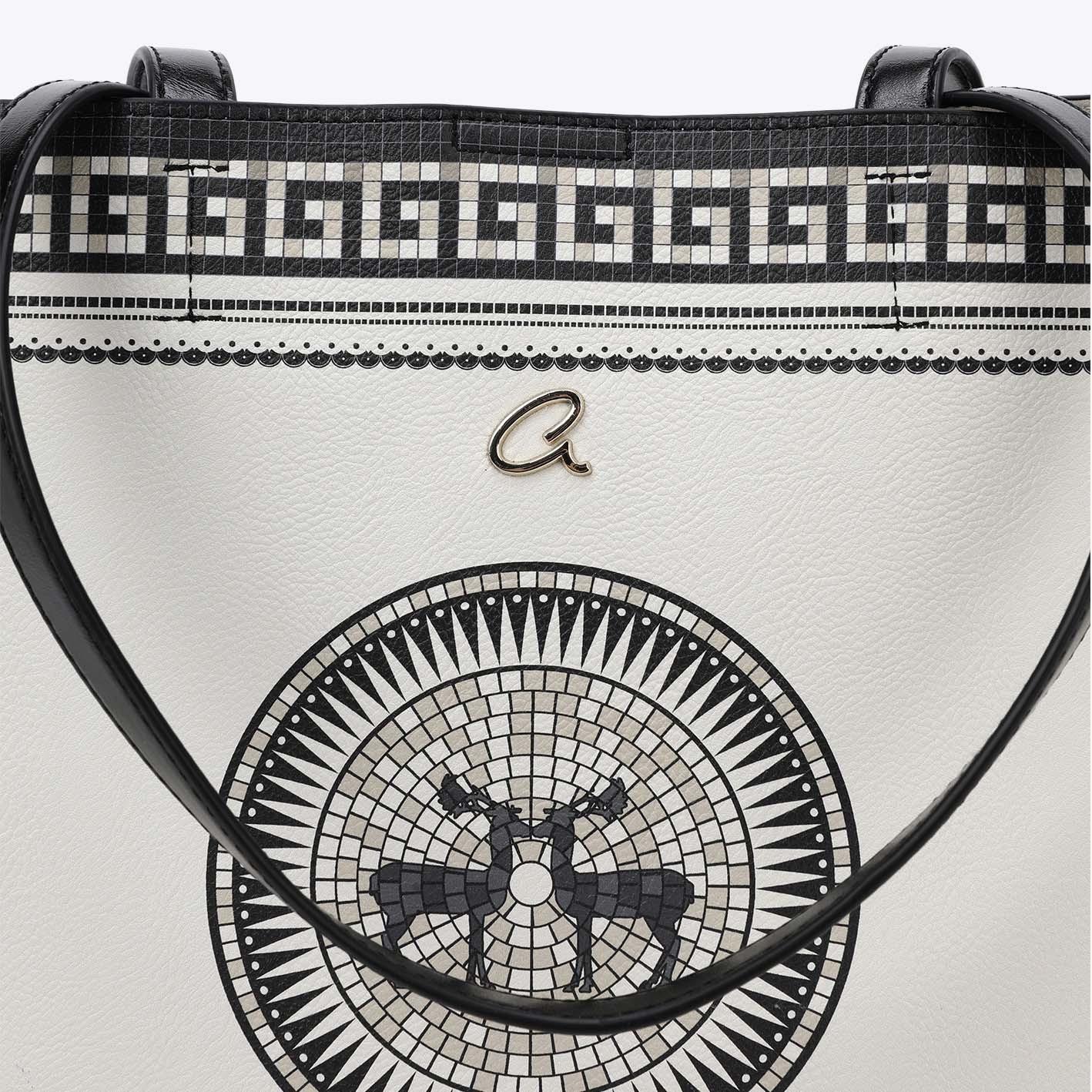 ΤΣΑΝΤΑ ΩΜΟΥ ME ΜΩΣΑΙΚΟ ΤΥΠΩΜΑ ΕΚΡΟΥ