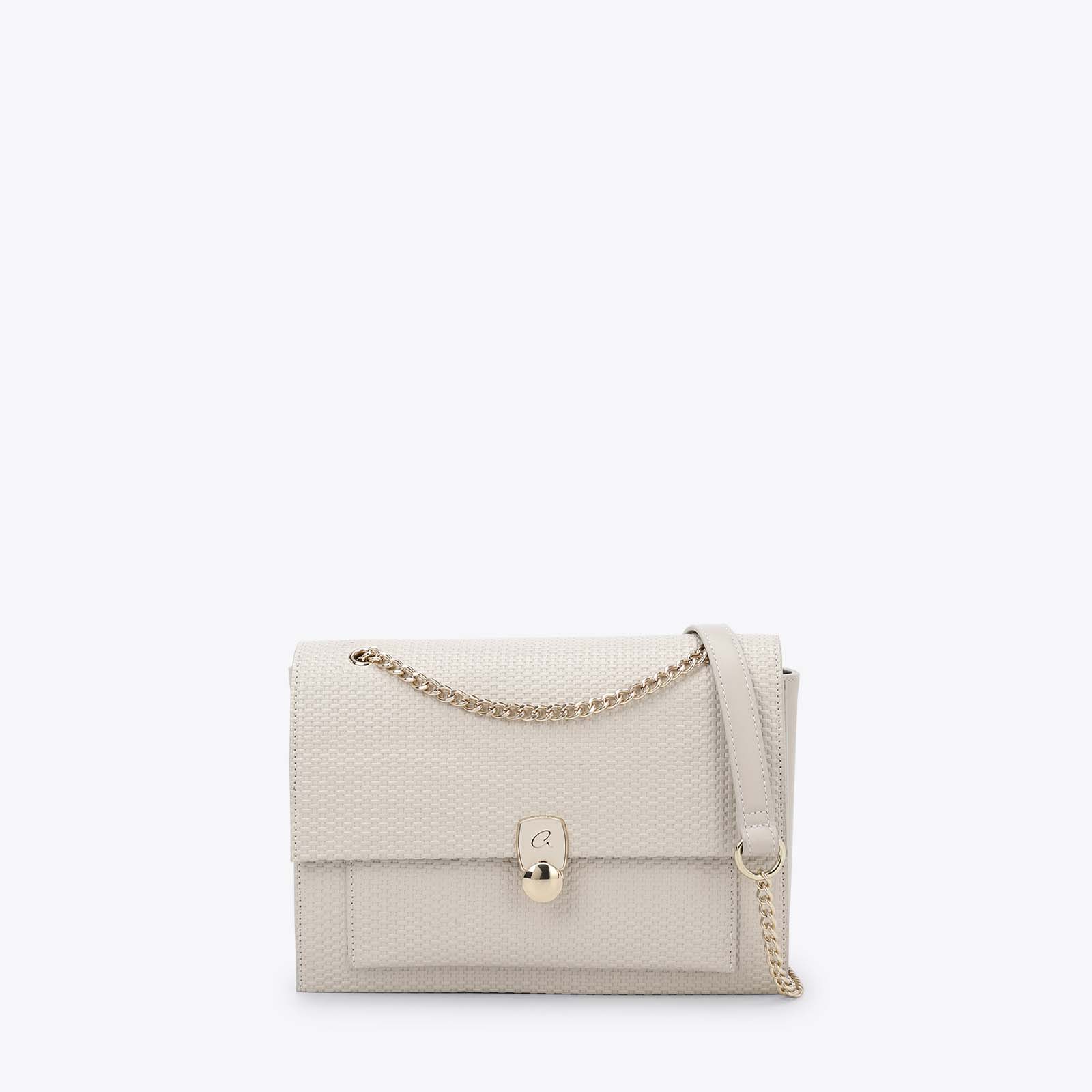 ΤΣΑΝΤΑ ΩΜΟΥ ΜΕ ΑΝΑΓΛΥΦΟ ΣΧΕΔΙΟ ECROU ΤΣΑΝΤΑ ΩΜΟΥ ΜΕ ΑΝΑΓΛΥΦΟ ΣΧΕΔΙΟ ECROU