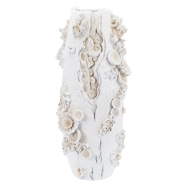 ΒΑΖΟ ΜΕ ΚΟΧΥΛΙΑ ΛΕΥΚΟ 22x22x47cm ΒΑΖΟ ΜΕ ΚΟΧΥΛΙΑ ΛΕΥΚΟ 22x22x47cm