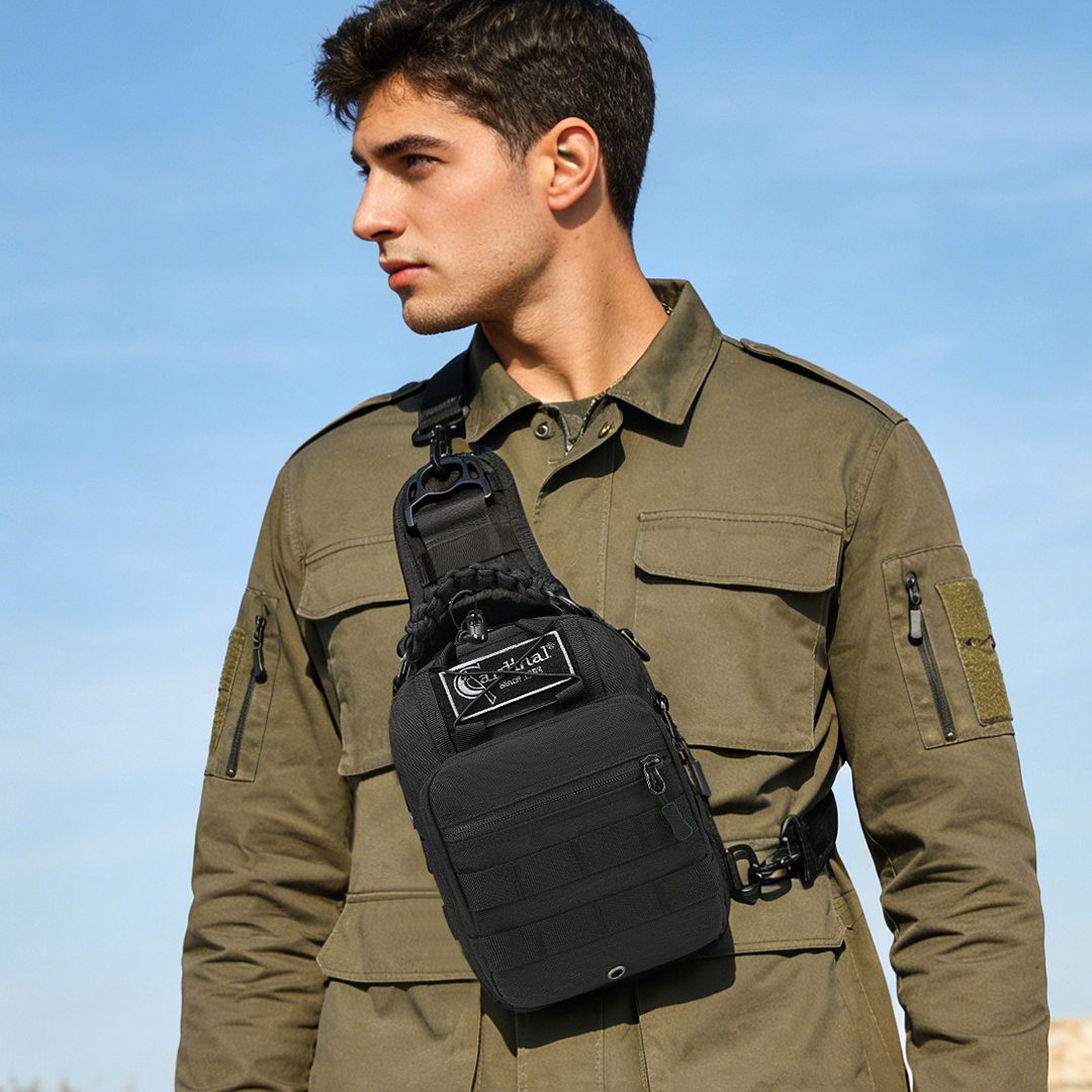 Στρατιωτικό Τσαντάκι Στήθους Tactical Cardinal MT4050 μαύρο