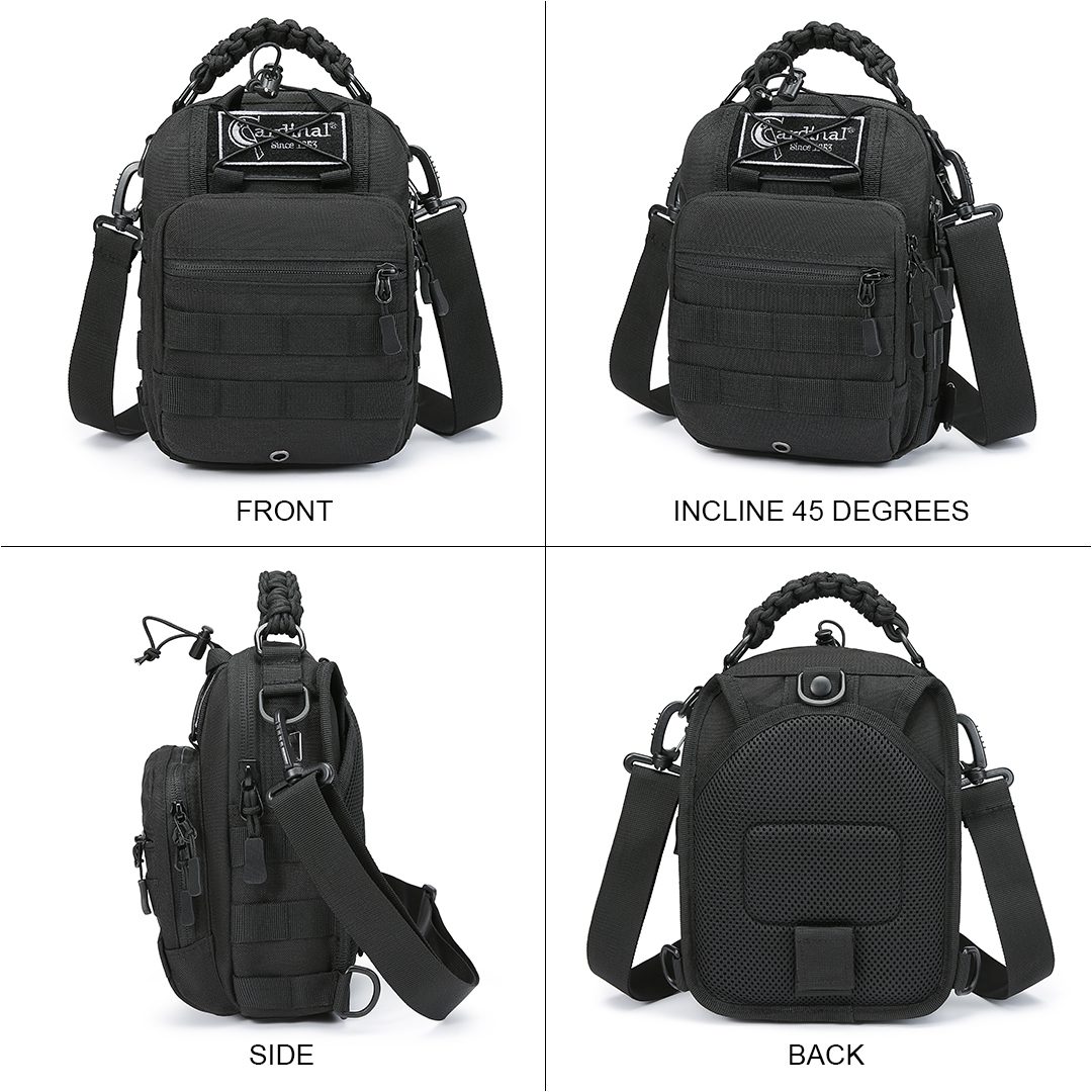 Στρατιωτικό Τσαντάκι Στήθους Tactical Cardinal MT4050 μαύρο