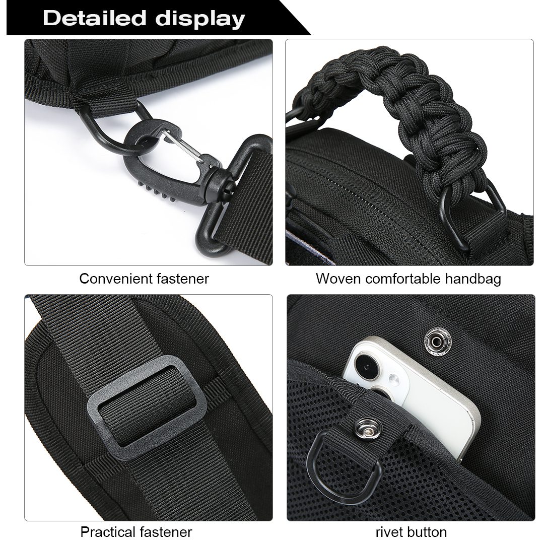 Στρατιωτικό Τσαντάκι Στήθους Tactical Cardinal MT4050 μαύρο