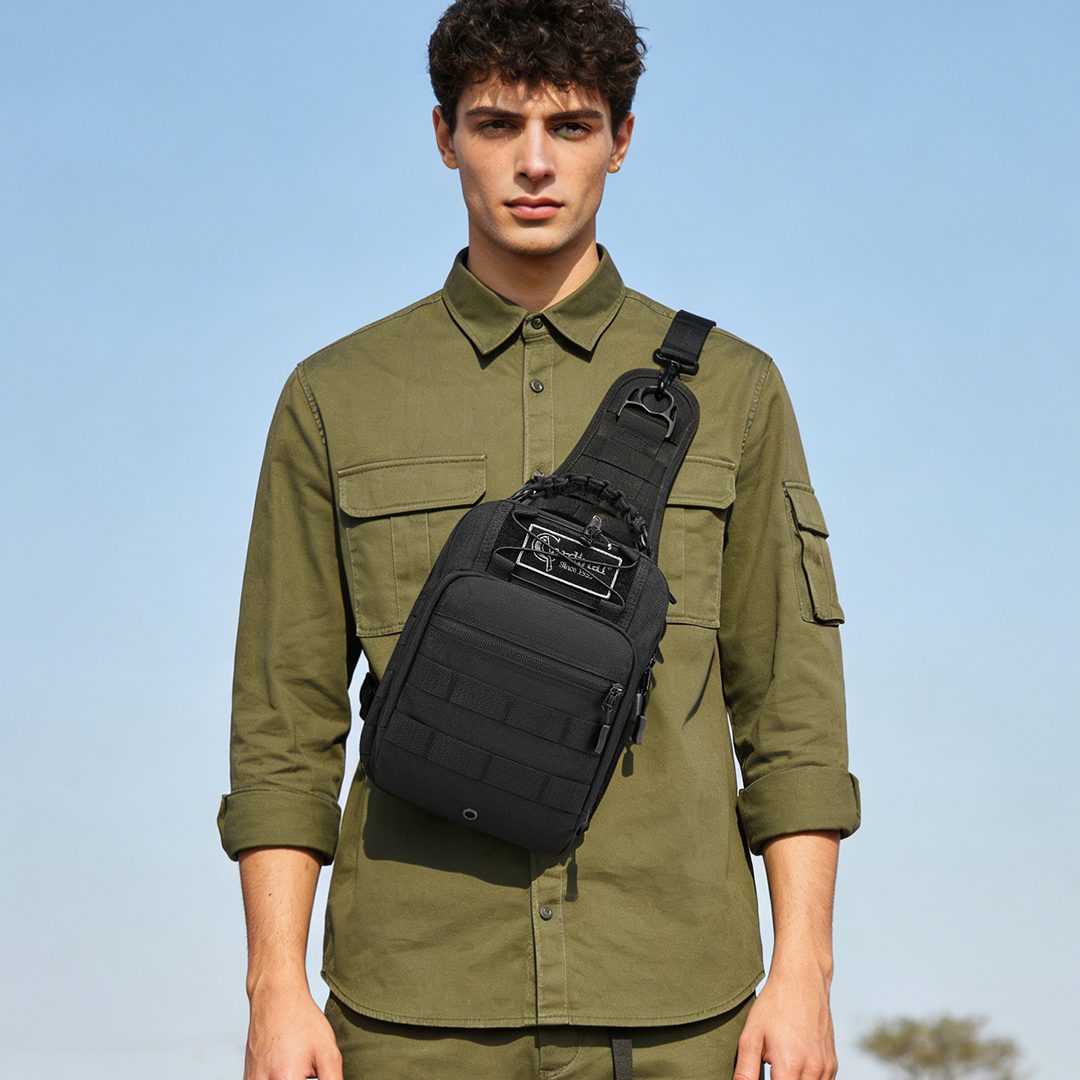 Στρατιωτική Τσάντα Στήθους Tactical Cardinal MT4060 μαύρο