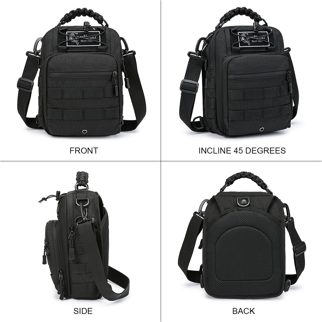 Στρατιωτική Τσάντα Στήθους Tactical Cardinal MT4060 μαύρο