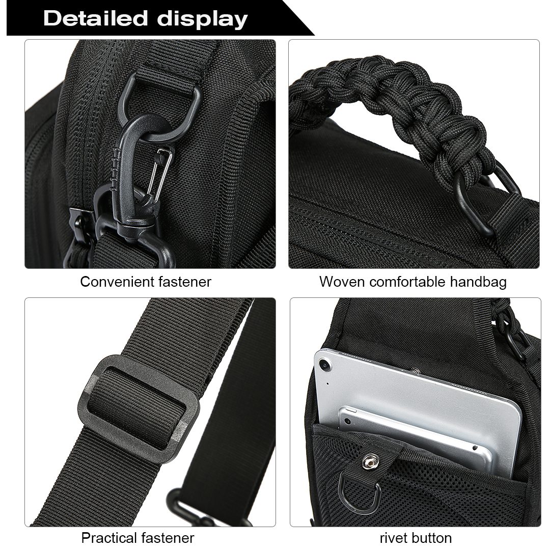 Στρατιωτική Τσάντα Στήθους Tactical Cardinal MT4060 μαύρο