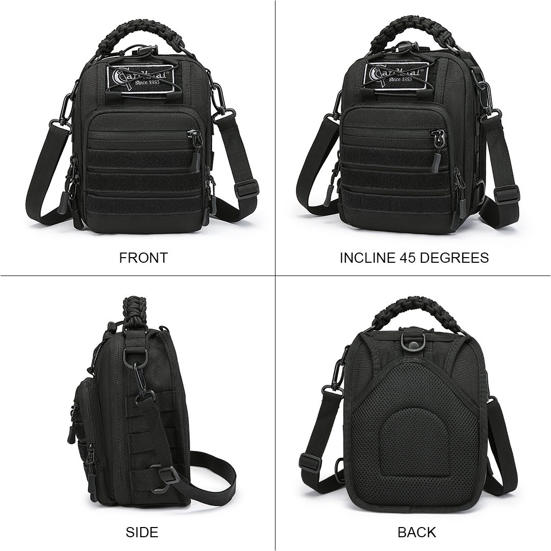 Στρατιωτική Τσάντα Στήθους Tactical Cardinal MT4070 μαύρο