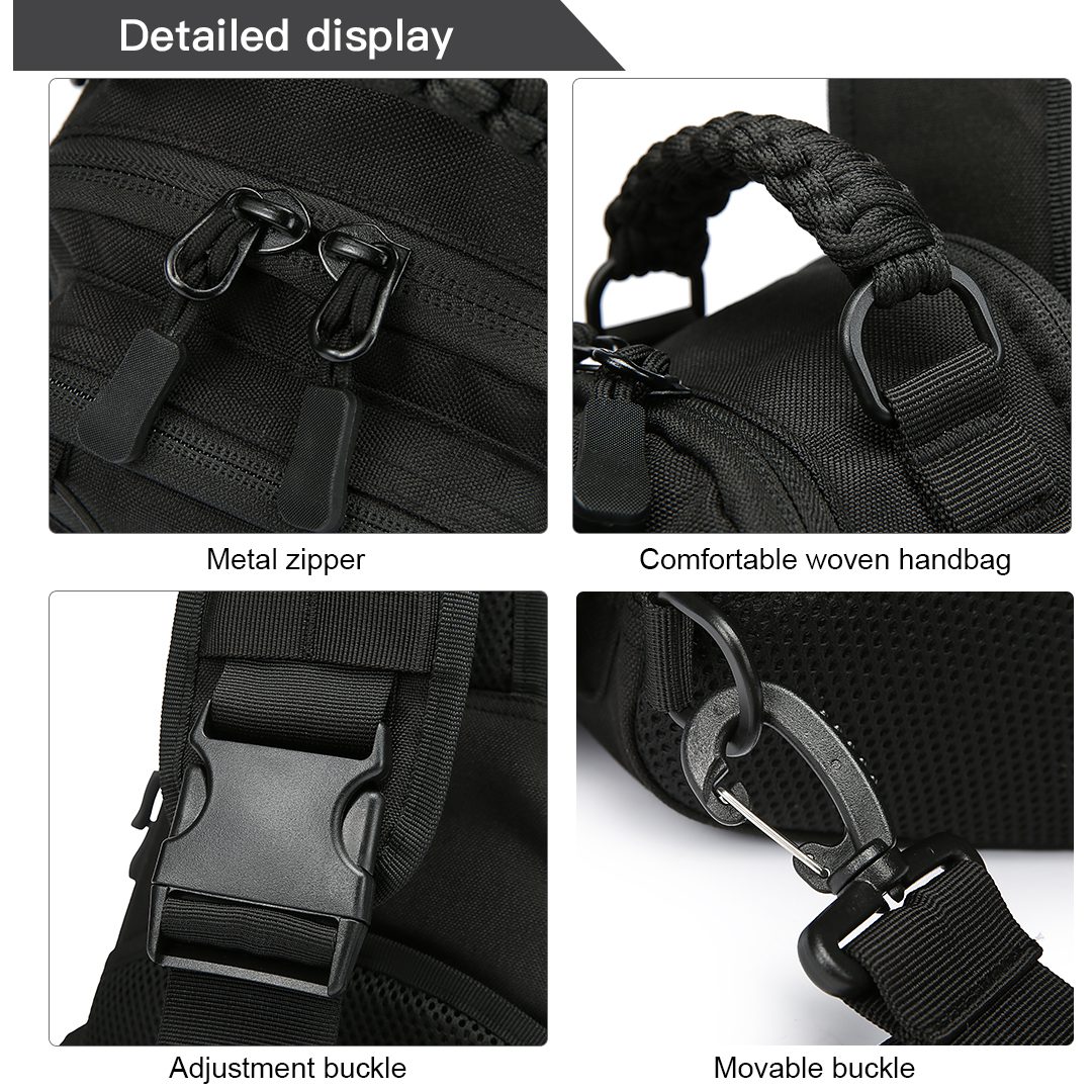 Στρατιωτικό Τσαντάκι Στήθους Tactical Cardinal MT4080 μαύρο