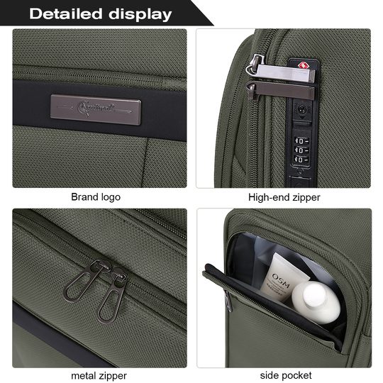 Σετ Βαλίτσες Καμπίνας & Μεσαία Cardinal 5200/50/60 χακί