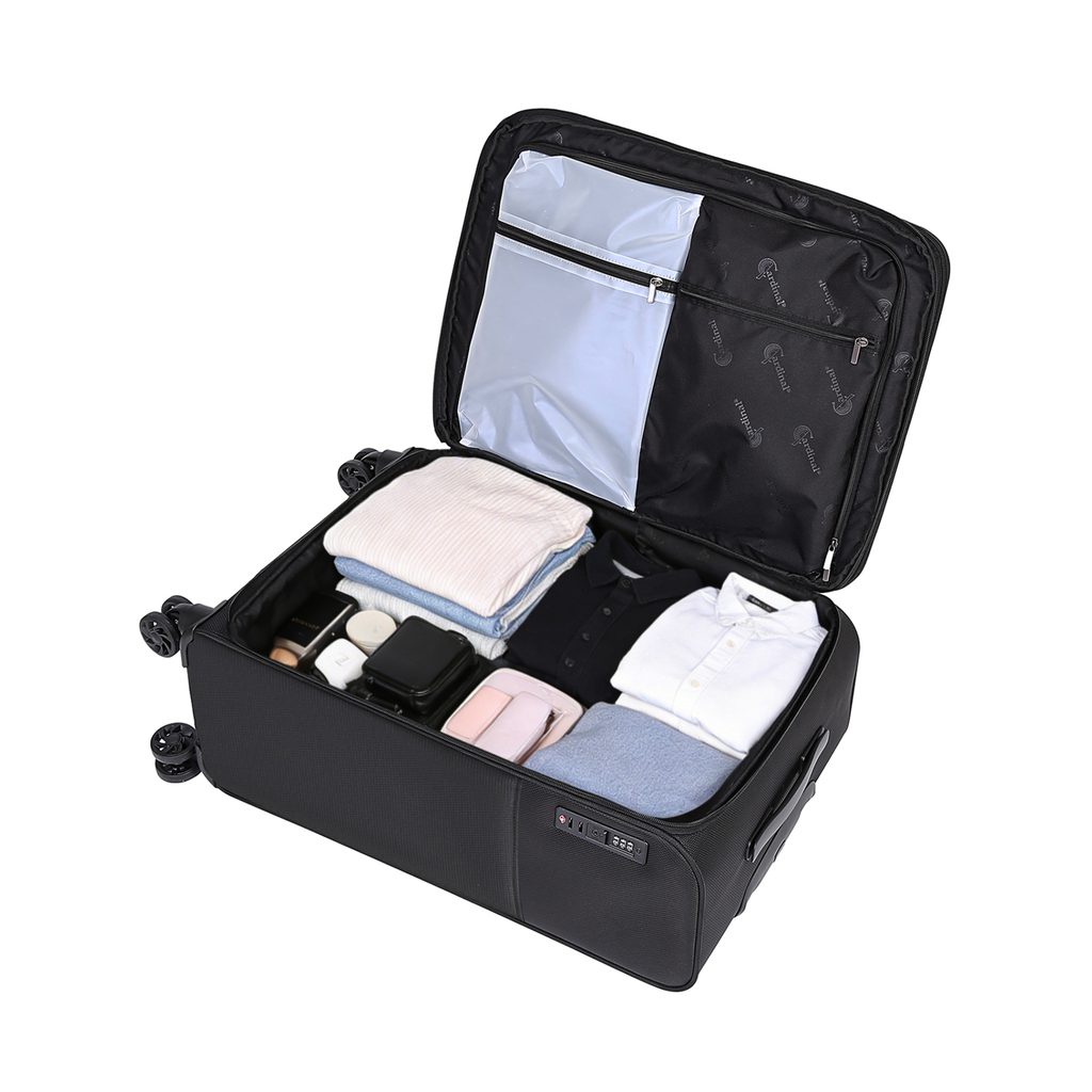 Βαλίτσα Υφασμάτινη Καμπίνας Cardinal 5200/55 μαύρο