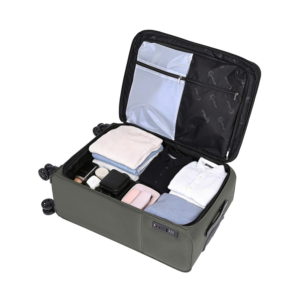 Σετ Βαλίτσες Καμπίνας & Μεσαία Cardinal 5200/50/60 χακί