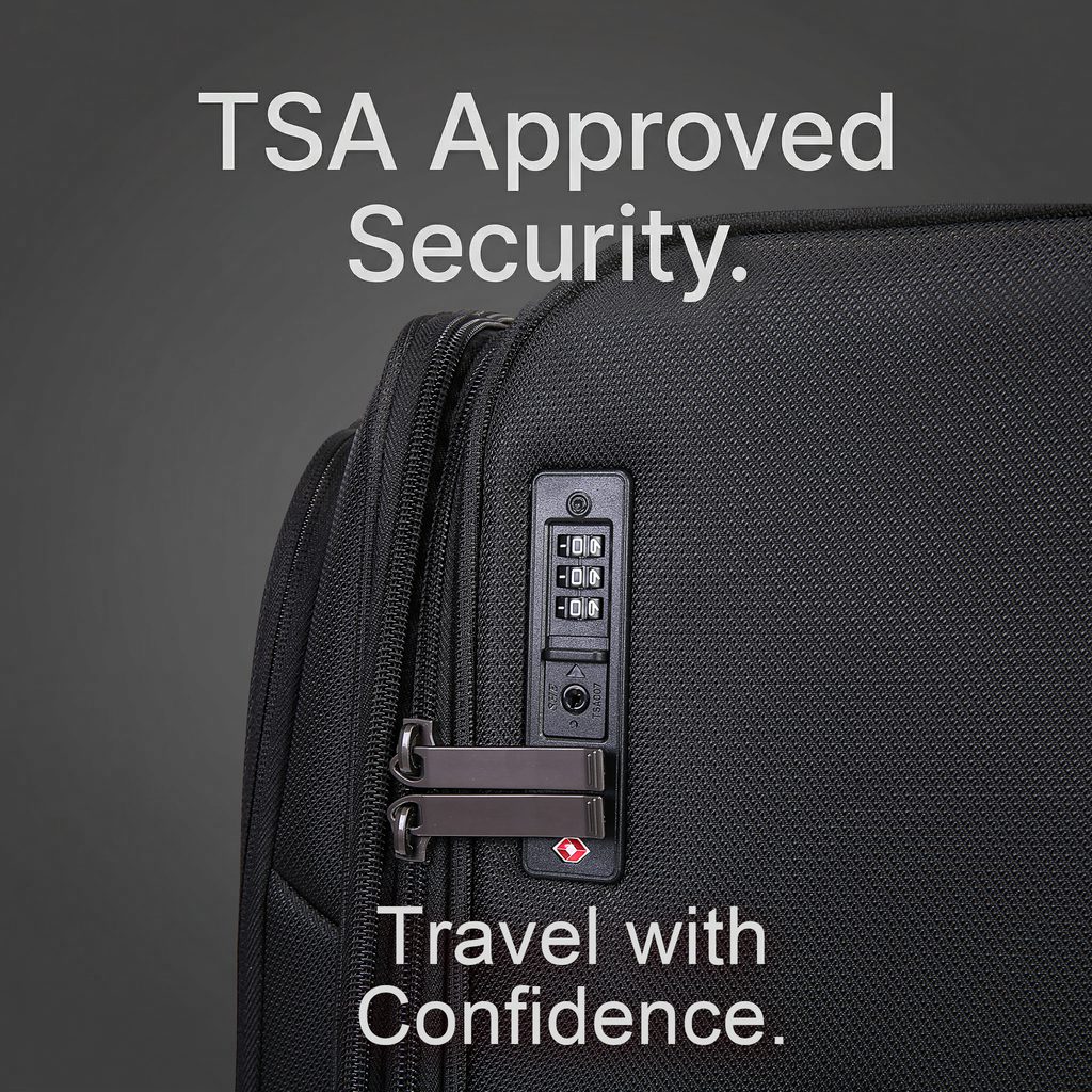 Βαλίτσα Υφασμάτινη μεσαία 20 κιλών Cardinal 5200/68 μαύρο