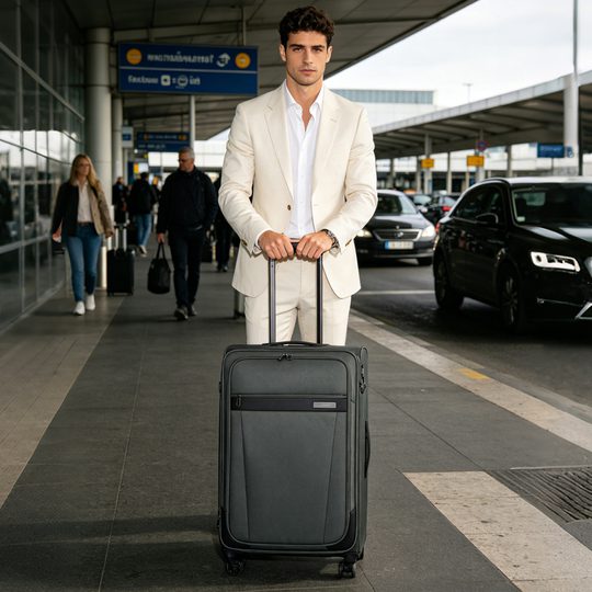 Σετ Βαλίτσες Μεσαία & Μεγάλη Cardinal 5200/60/70 χακί