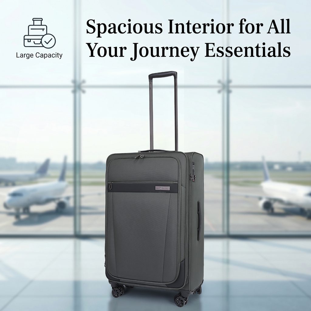 Βαλίτσα Υφασμάτινη μεσαία 20 κιλών Cardinal 5200/68 χακί