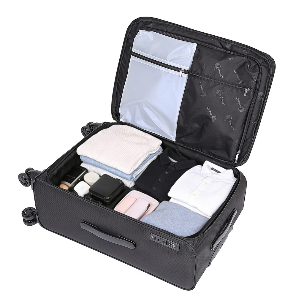 Σετ Βαλίτσες Μεσαία & Μεγάλη Cardinal 5200/60/70 μαύρο