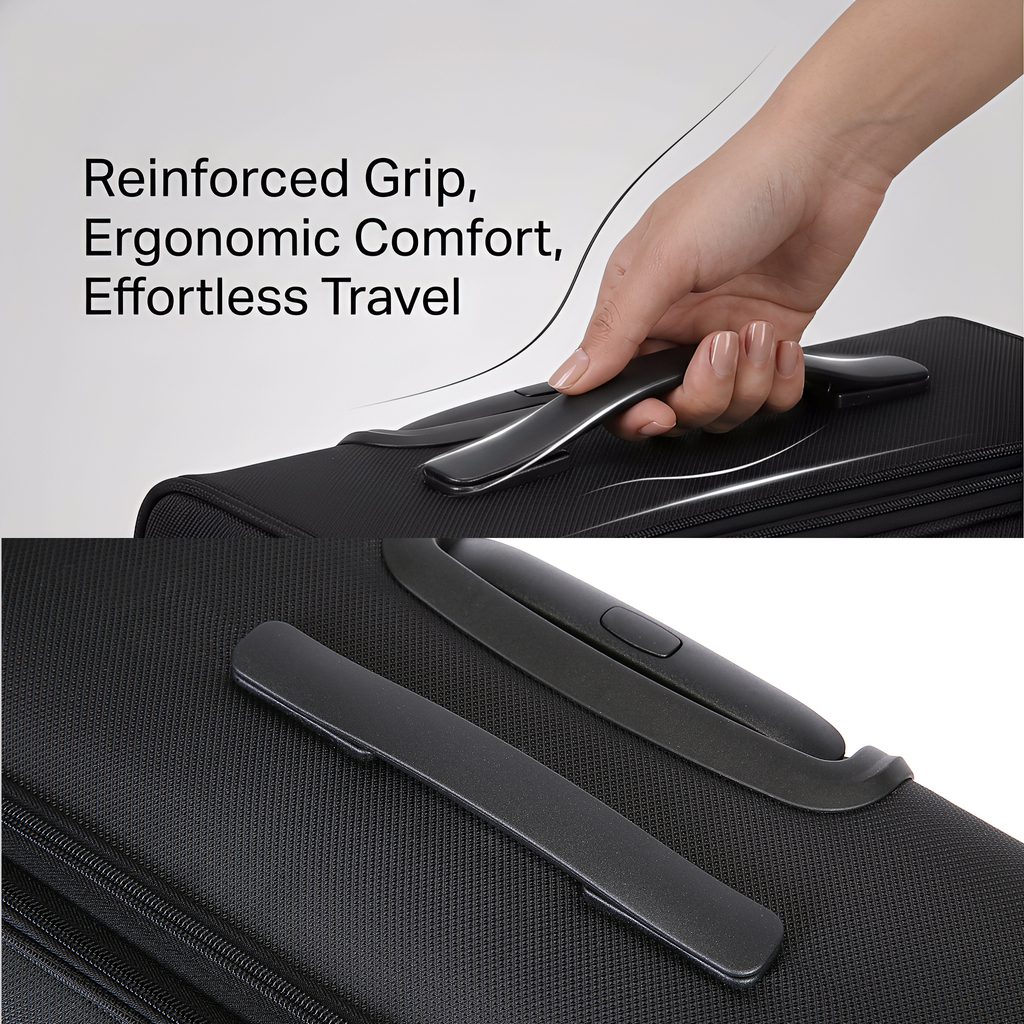 Σετ Βαλίτσες Μεσαία & Μεγάλη Cardinal 5200/60/70 μαύρο