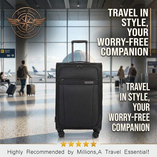 Σετ Βαλίτσες Καμπίνας & Μεσαία Cardinal 5200/50/60 μαύρο